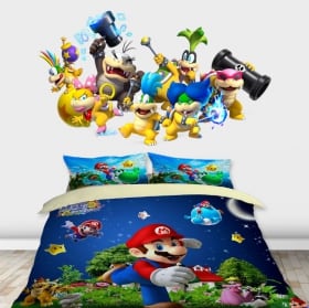 Vinilos y pegatinas videojuego super mario bros