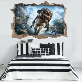 Vinilos videojuegos 3d tom clancy's ghost recon breakpoint
