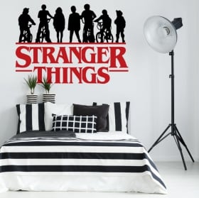 Vinilos y pegatinas stranger things