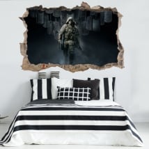 Vinilos 3d tom clancy's ghost recon breakpoint