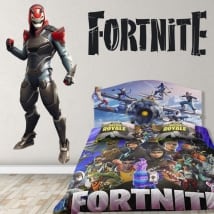 Pegatinas de vinilos videojuego fortnite vendetta skin