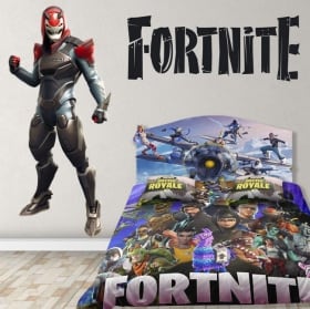 Pegatinas de vinilos videojuego fortnite vendetta skin