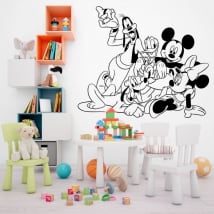 Vinilos disney mickey mouse y sus amigos