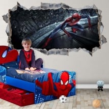 Vinilos y pegatinas 3d spiderman