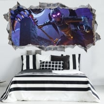 Vinilos decorativos fortnite ravage 3d