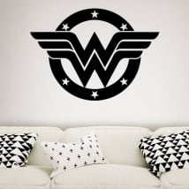 Vinilos y pegatinas escudo wonder woman