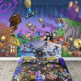 Fotomurales adhesivos videojuego fortnite