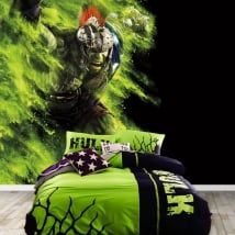 Fotomurales de vinilos marvel superhéroe hulk