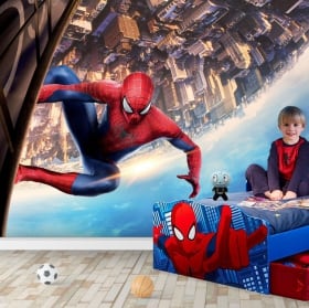 Fotomurales de vinilos spiderman marvel
