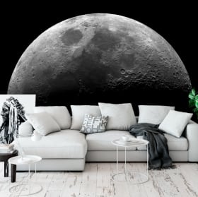 Fotomurales adhesivos de la luna