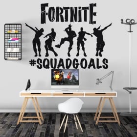 Pegatinas de vinilos videojuego fortnite