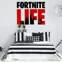 Vinilos y pegatinas fortnite life