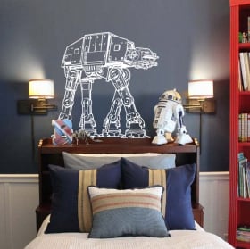 Vinilos y pegatinas star wars at-at