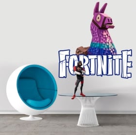 Pegatinas de vinilos llama de fortnite