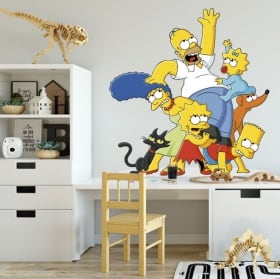 Vinilos y pegatinas los simpsons