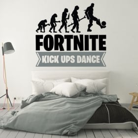 Vinilos y pegatinas fortnite kick ups dance