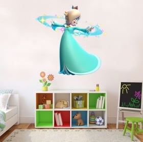 Vinilos y pegatinas princesa peach mario bros