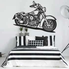 Vinilos y pegatinas moto harley davidson