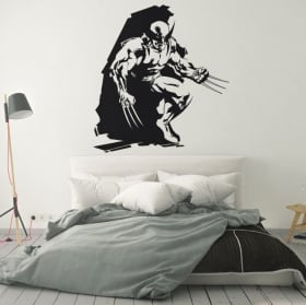 Vinilos decorativos y pegatinas x-men lobezno