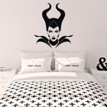 Vinilos decorativos y pegatinas maléfica