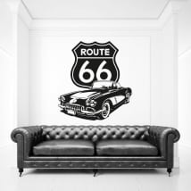 Vinilos decorativos y pegatinas route 66