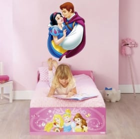 Pegatinas de vinilos disney blancanieves y florian