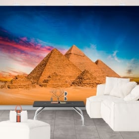 Fotomurales de vinilos pirámides de giza