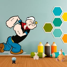 Pegatinas de vinilos de popeye
