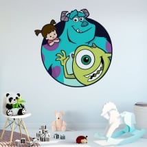 Vinilos y pegatinas disney monsters univertisty