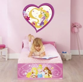Vinilos y pegatinas disney princesa rapunzel