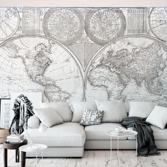 Featured image of post Imagenes De Mapamundi Blanco Y Negro