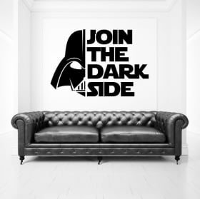 Vinilos decorativos y pegatinas frases star wars