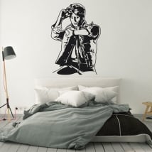 Vinilos y pegatinas marty mcfly volver al futuro