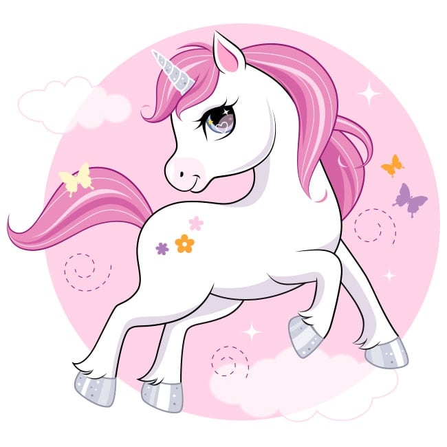 7 ideas de Pegatinas  imagenes de unicornios, unicornio, ilustración de  unicornio