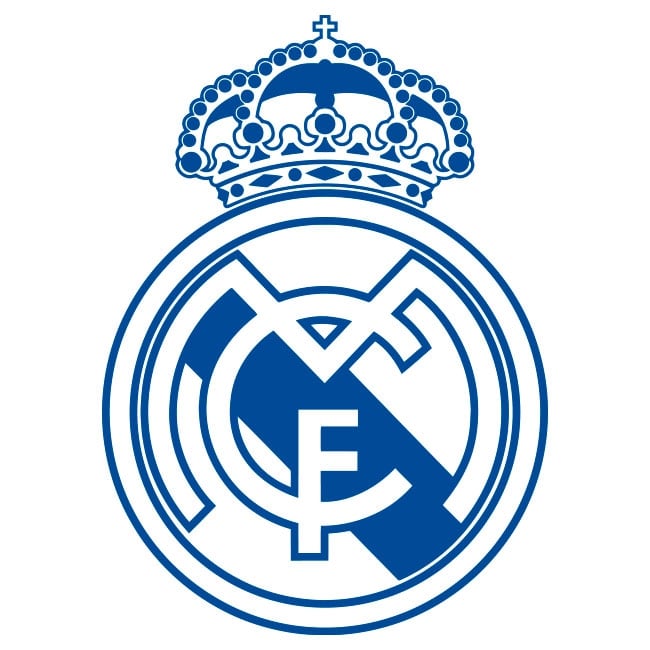 🥇 Vinilos y pegatinas escudo real madrid 🥇