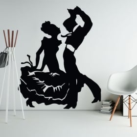 Vinilos decorativos y pegatinas de flamenco
