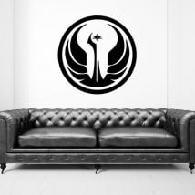 Vinilos y pegatinas star wars república galáctica