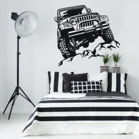 Vinilos decorativos y pegatinas jeep offroad