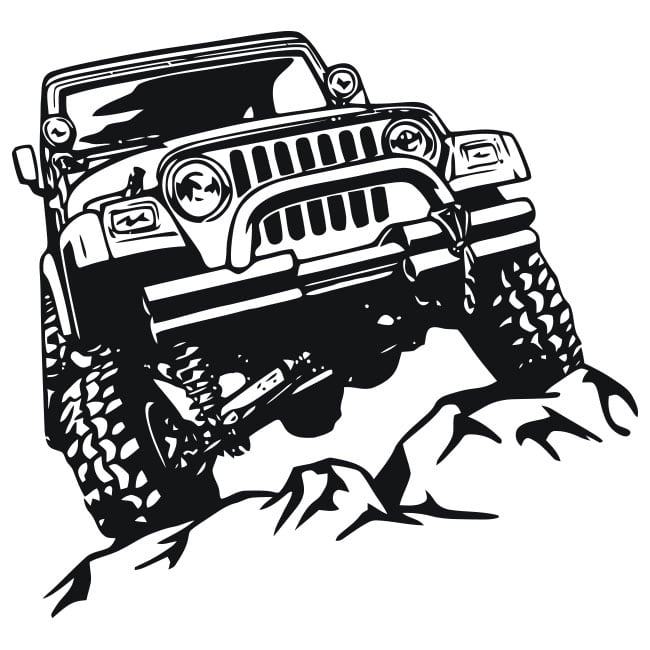 PEGATINA 4X4 - pegatinas 4x4 para vehículos todoterreno y coches off road -  pegatinas todoterreno 07813 - Vinilos decorativos personalizados - Tienda  online de vinilos decorativos al mejor precio