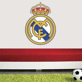 Vinilos y pegatinas escudo real madrid