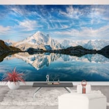 Fotomurales de vinilos lago blanco francia