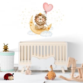 Vinilos y pegatinas para bebé el rey león dulces sueños