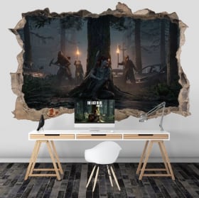 Vinilos 3d videojuego the last of us 2