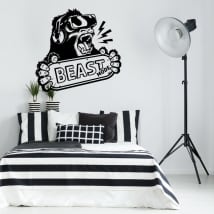 Vinilos y pegatinas de videojuegos beast mode