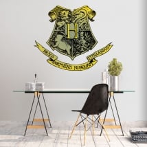 Vinilos harry potter escudo colegio de hogwarts