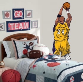 Vinilos decorativos kobe bryant baloncesto