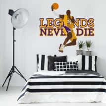 Pegatinas de vinilos kobe bryant los angeles lakers basketball