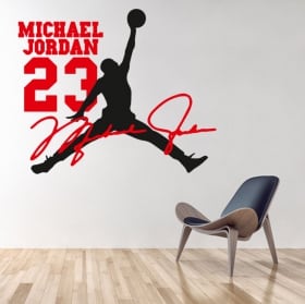 Vinilos decorativos michael jordan nba