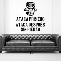 Pegatinas de vinilos cobra kai