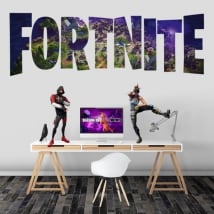 Vinilos adhesivos y pegatinas videojuego fortnite